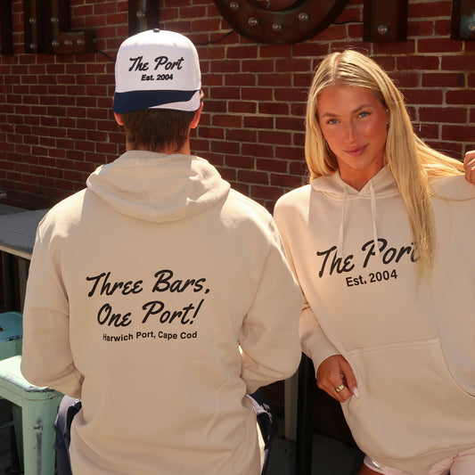 3 Bars 1 Port Hoodie